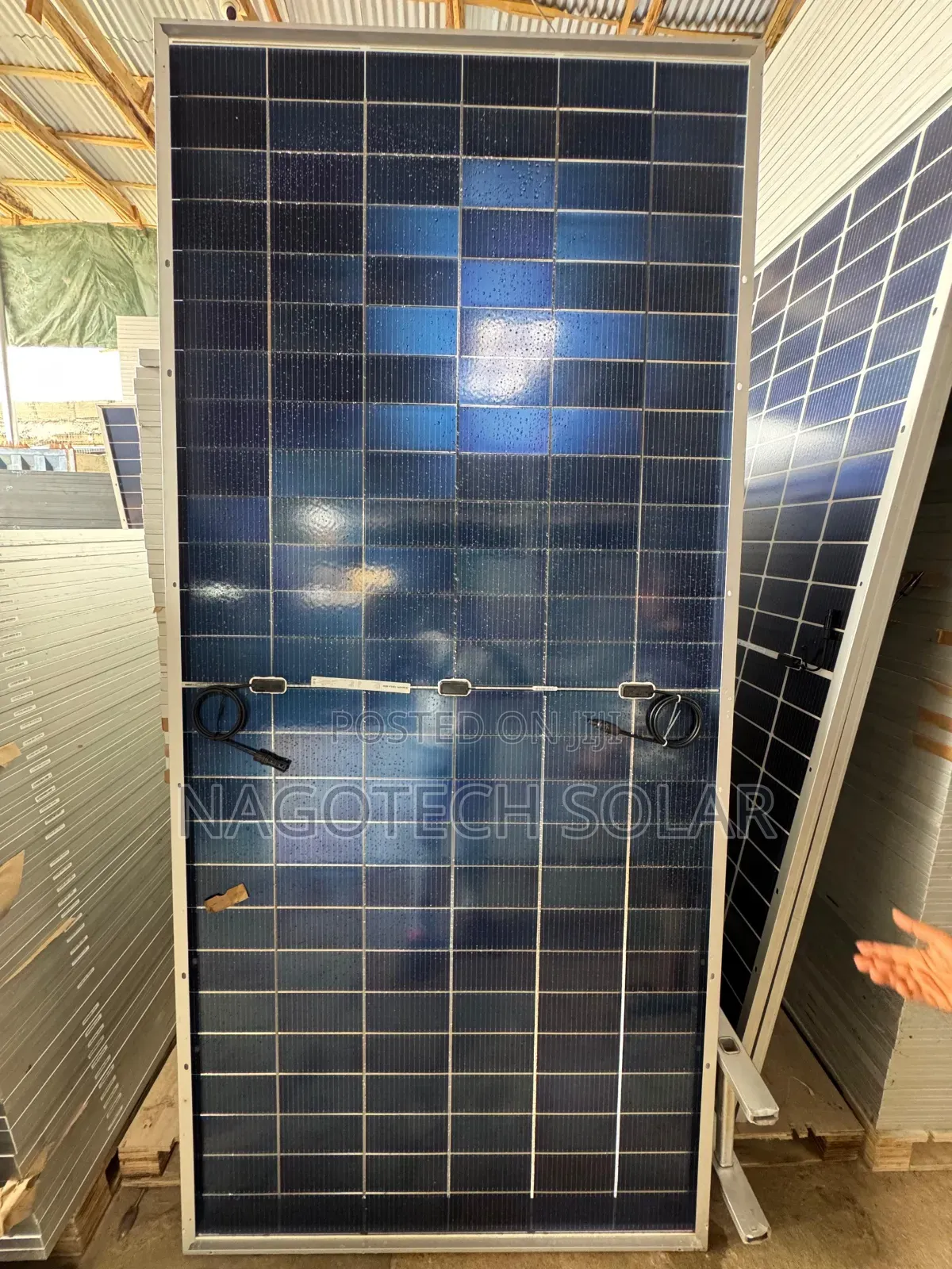 550watt Bi Facial Canadian Solar Panel