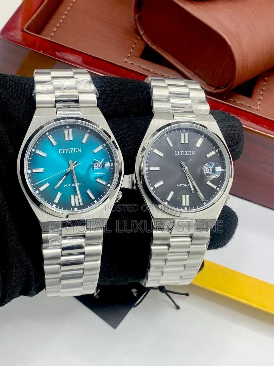 Citizen Quality Luxury Men Automatic Engine Wristwatch
