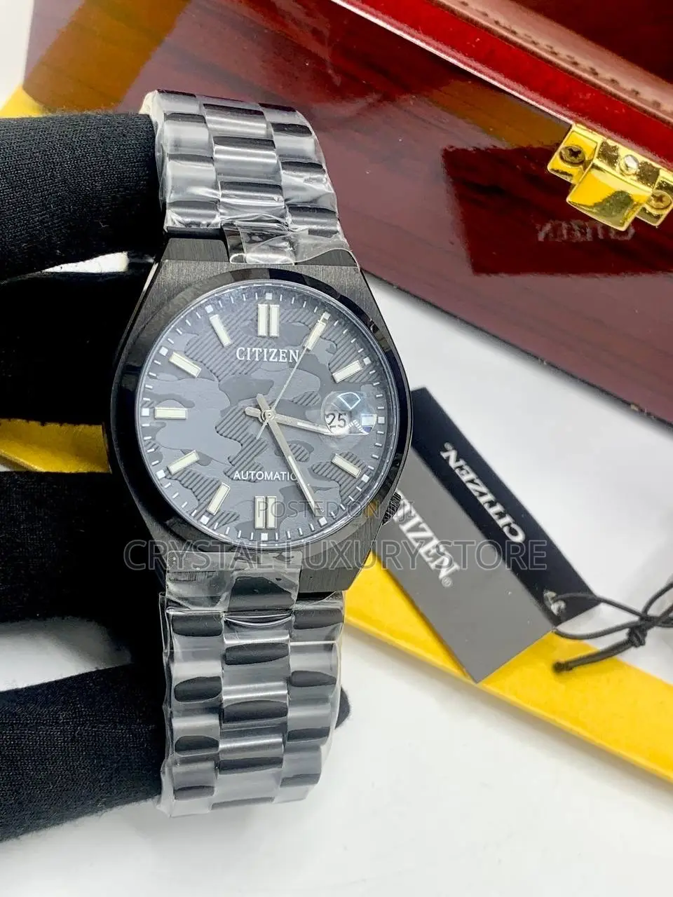 Citizen Quality Luxury Men Automatic Engine Wristwatch