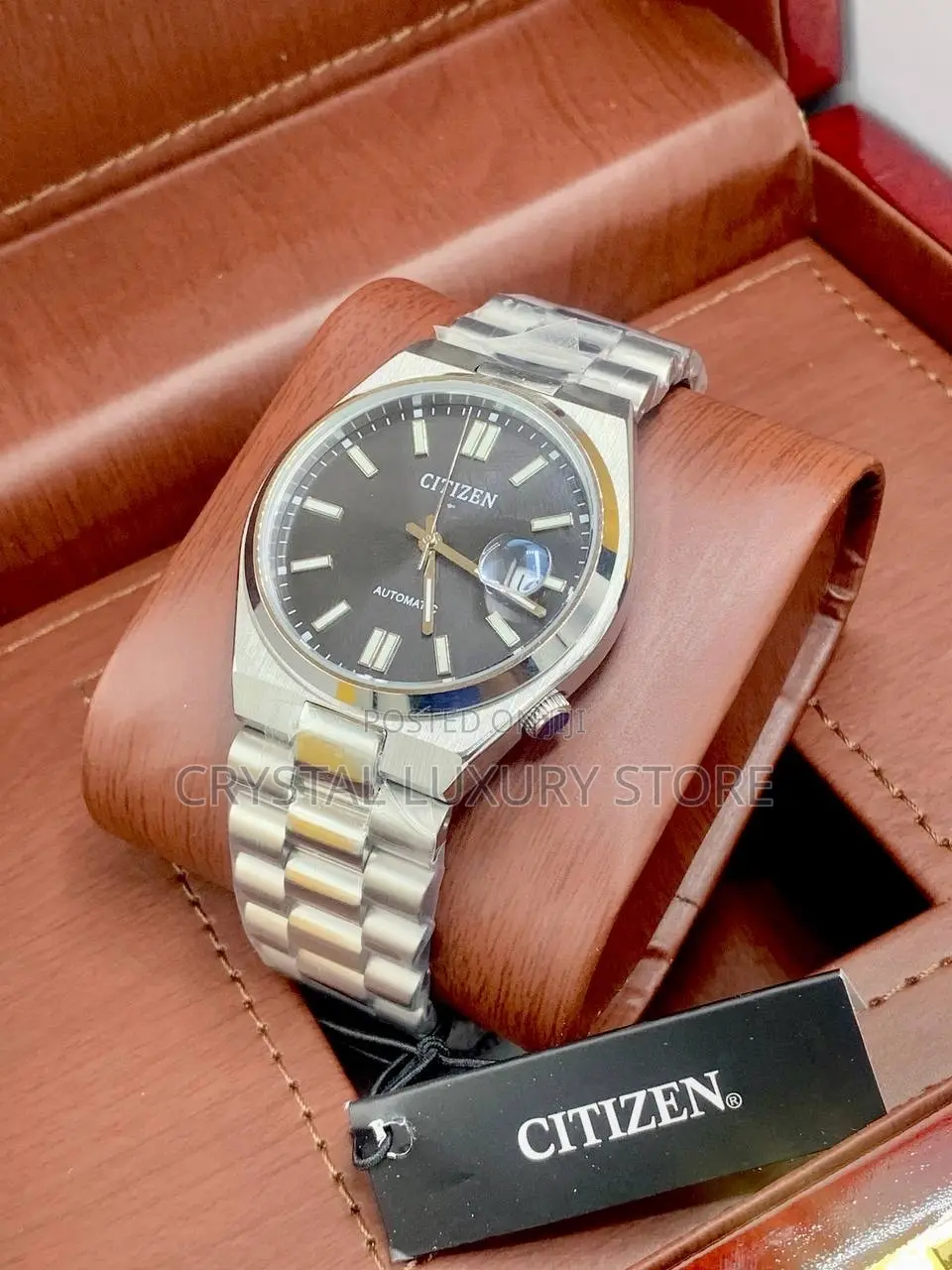 Citizen Quality Luxury Men Automatic Engine Wristwatch