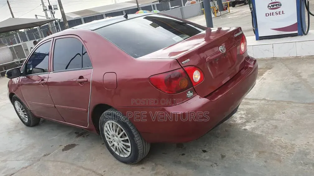 Toyota Corolla LE 2006 Burgundy