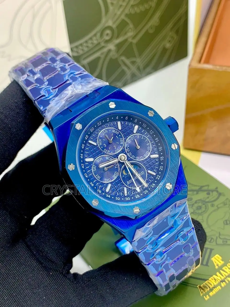 Hublot Quality Luxury Men Chain Strap Wristwatch