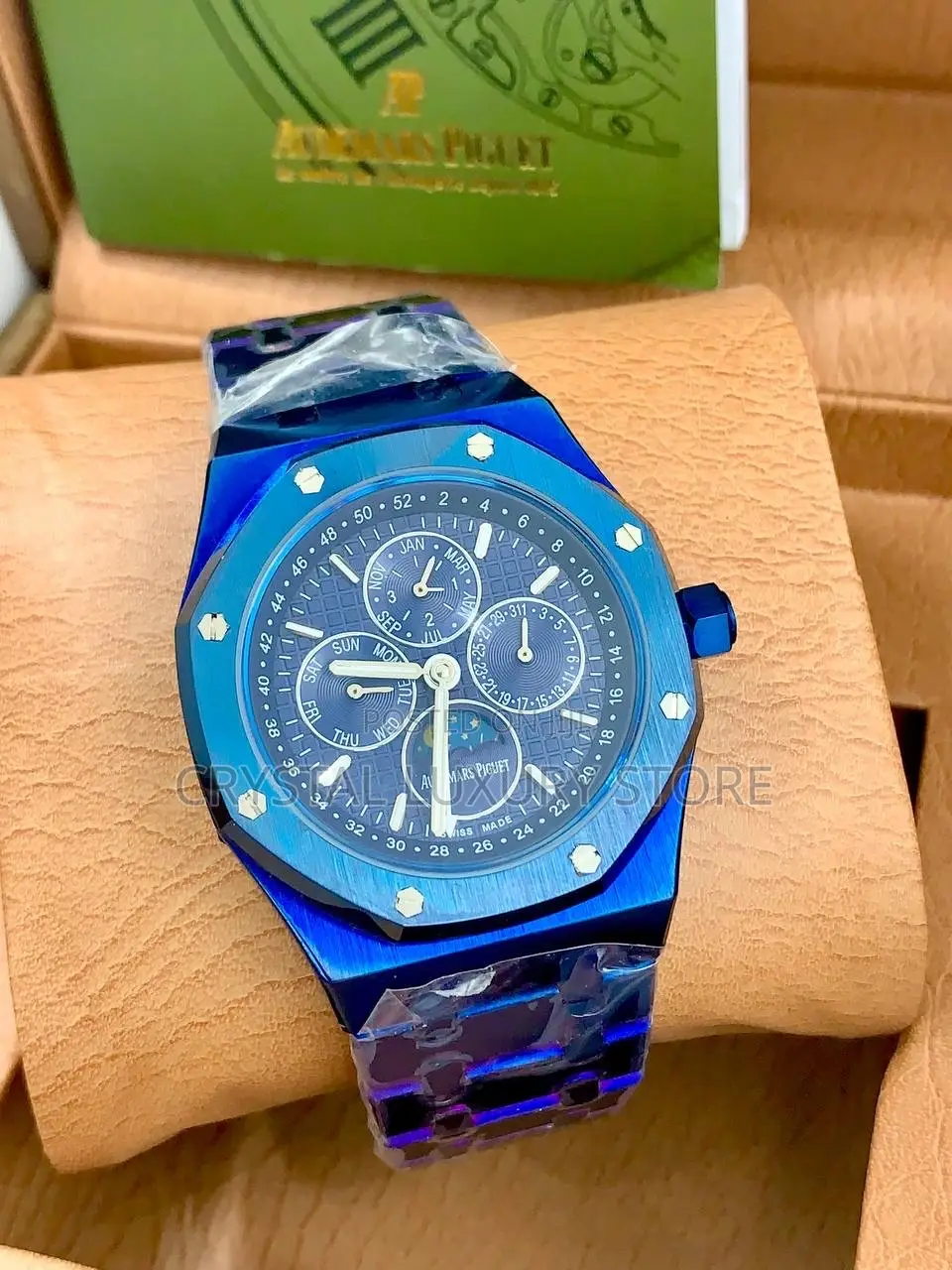 Hublot Quality Luxury Men Chain Strap Wristwatch