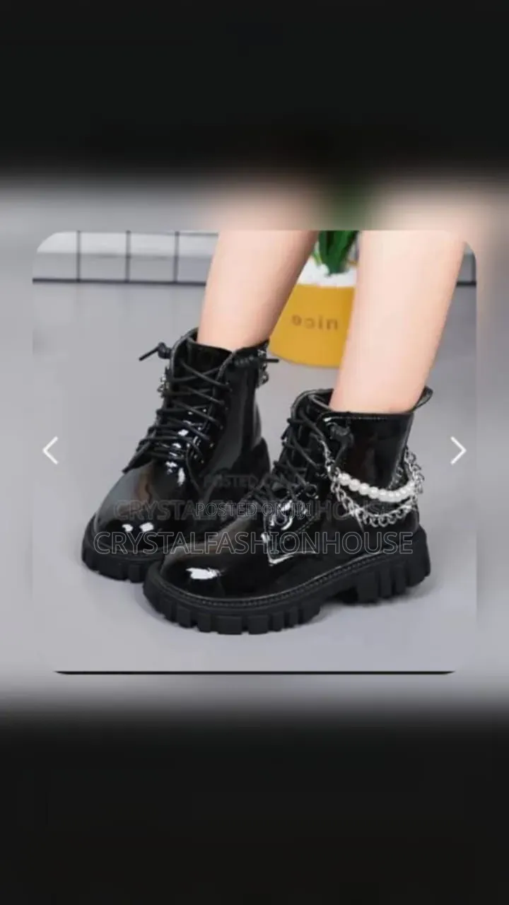 Cute Baby Boot With Chain and Beed. From Size 25 to 36