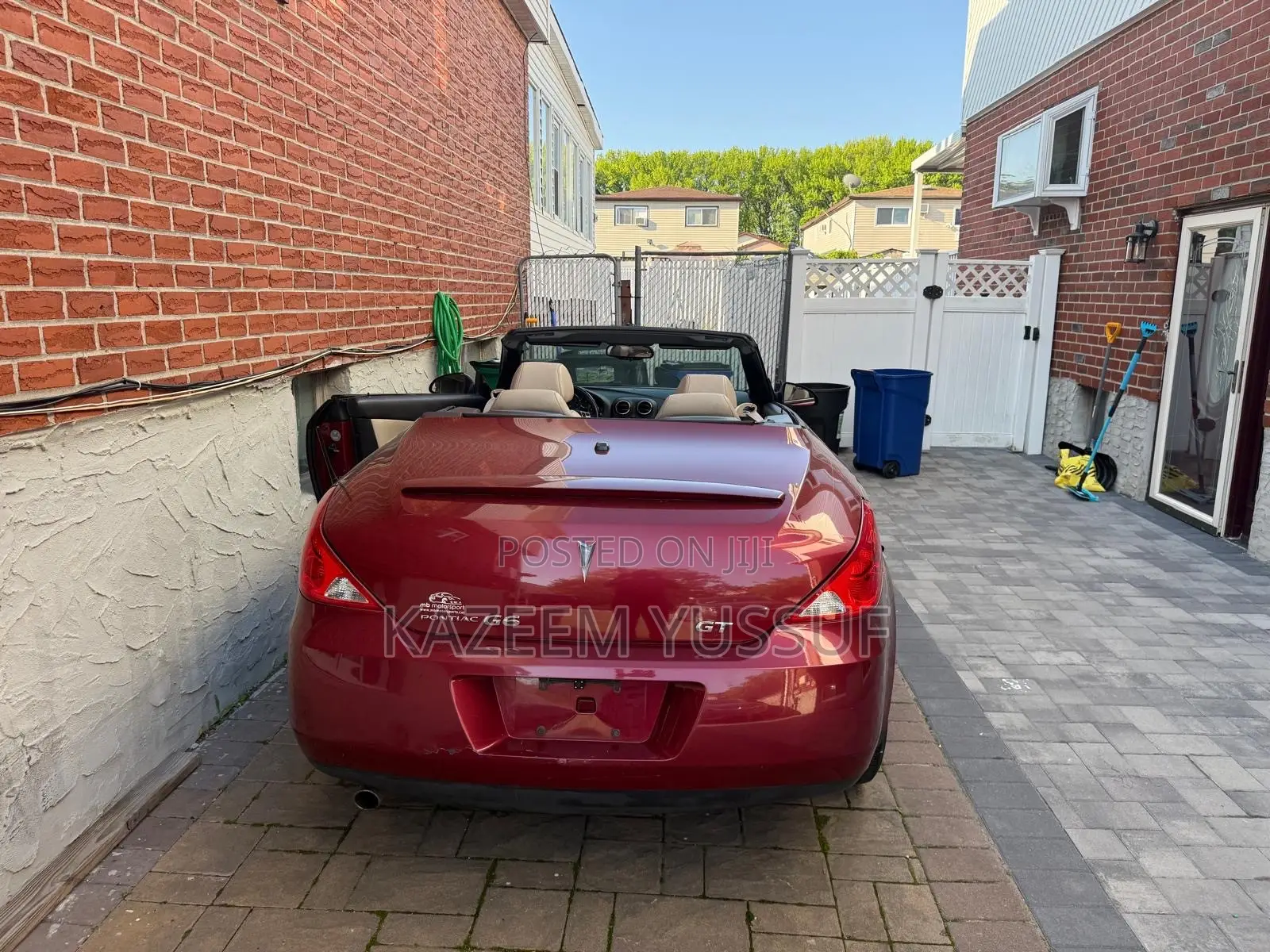 Pontiac G6 GT 2dr Convertible 2009 Burgundy