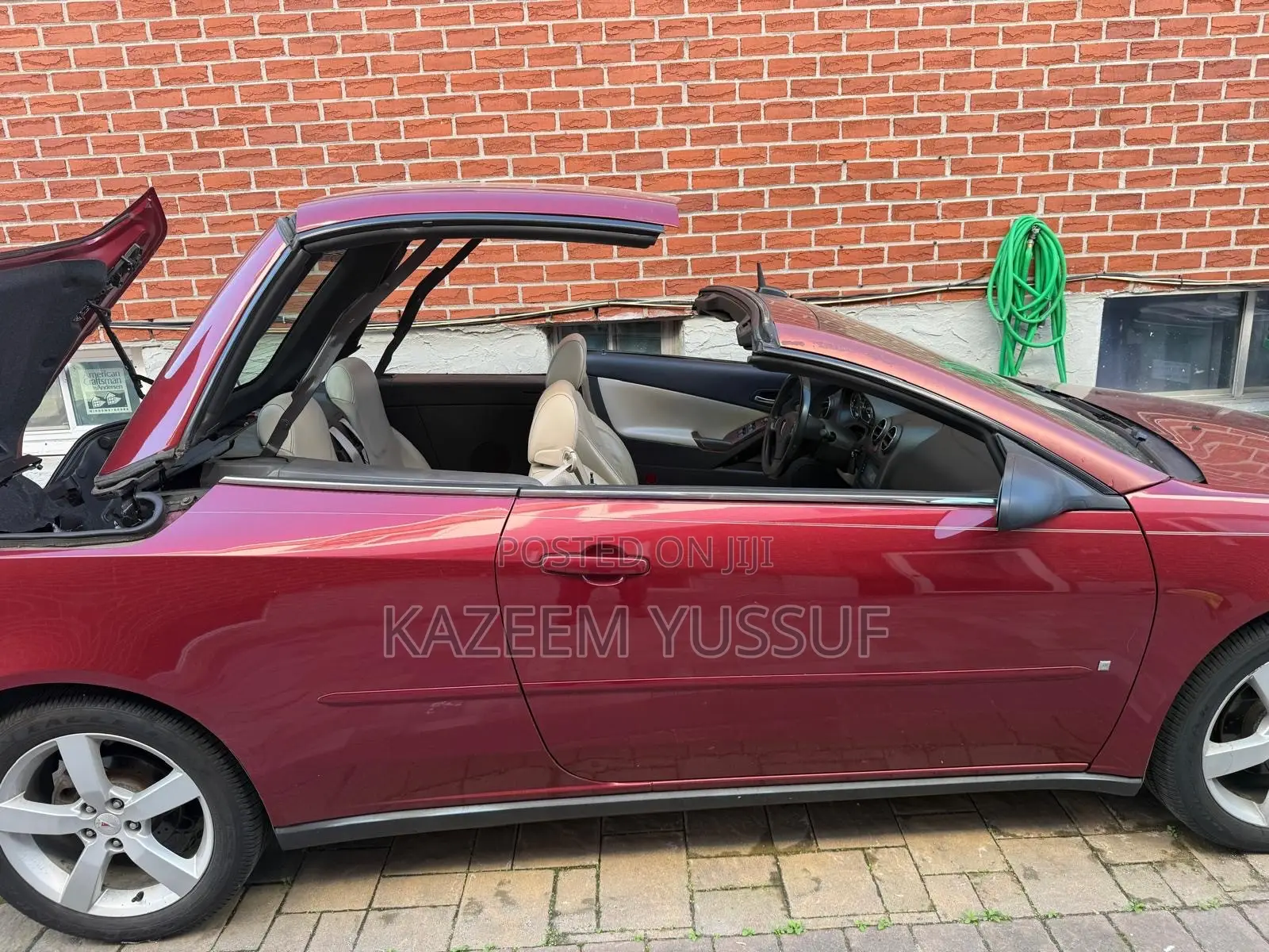 Pontiac G6 GT 2dr Convertible 2009 Burgundy