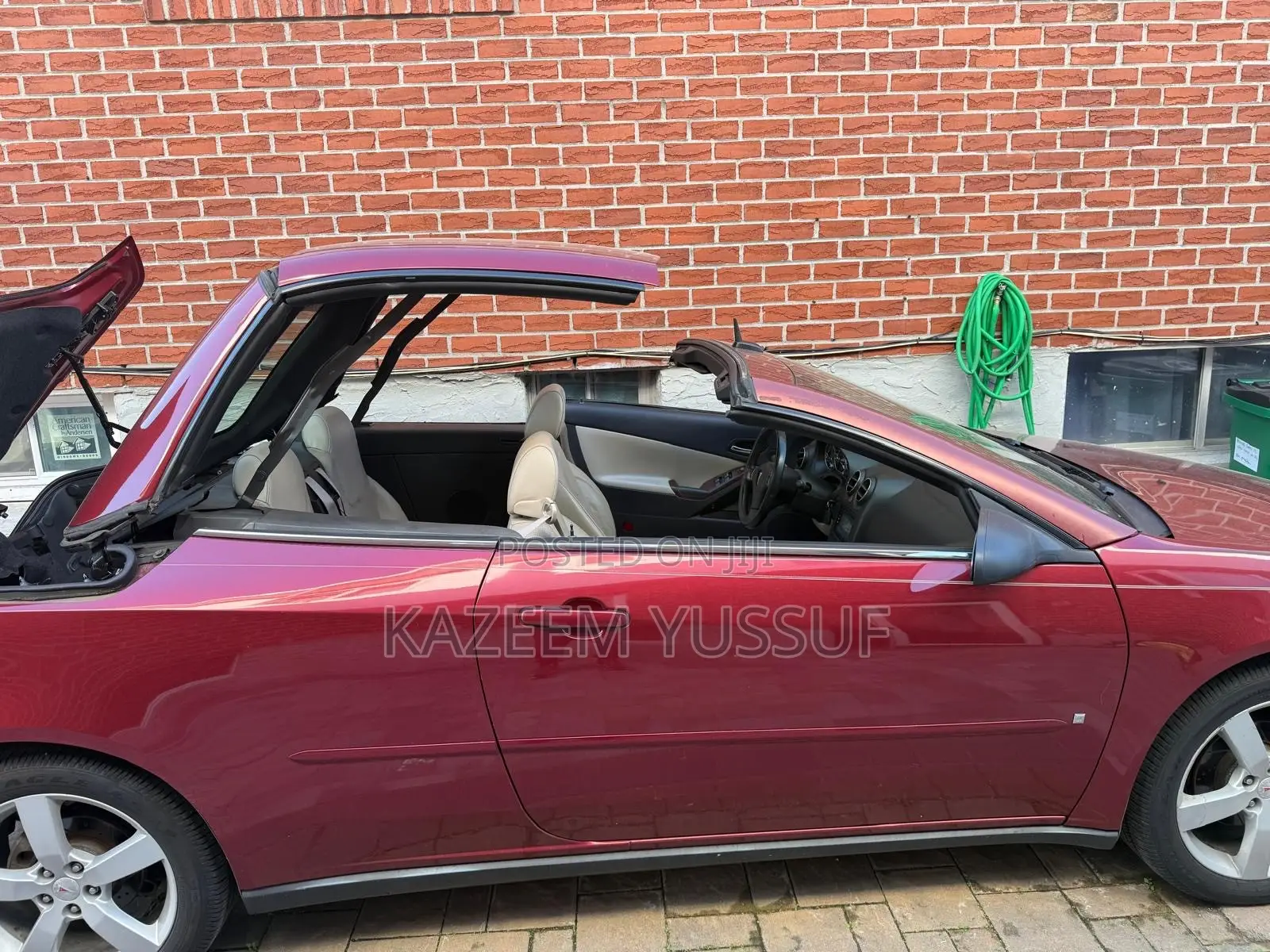 Pontiac G6 GT 2dr Convertible 2009 Burgundy