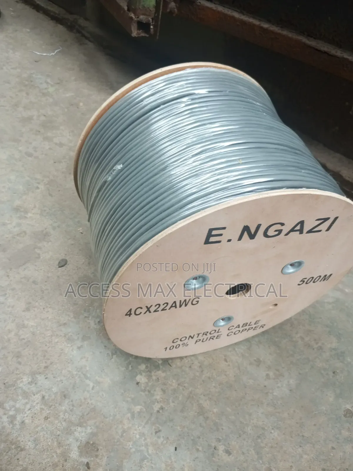 0.5mm White Copper Control Cable by 500 Meters