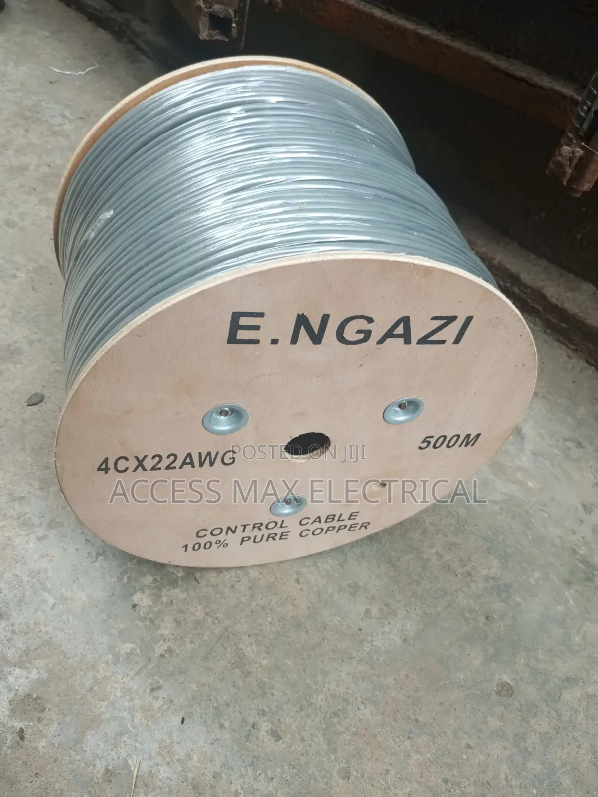 0.5mm White Copper Control Cable by 500 Meters