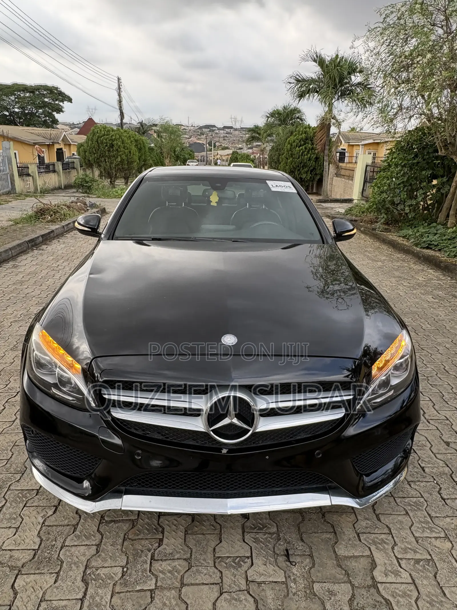 Mercedes-Benz C400 4Matic AWD Sedan (3.0L V6 7A) 2015 Black