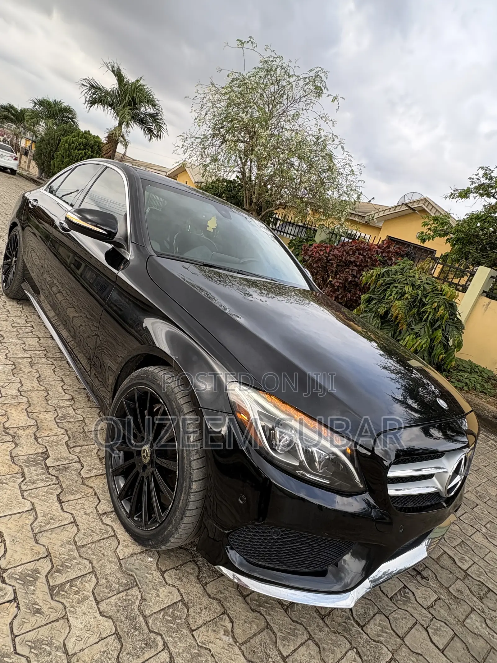 Mercedes-Benz C400 4Matic AWD Sedan (3.0L V6 7A) 2015 Black