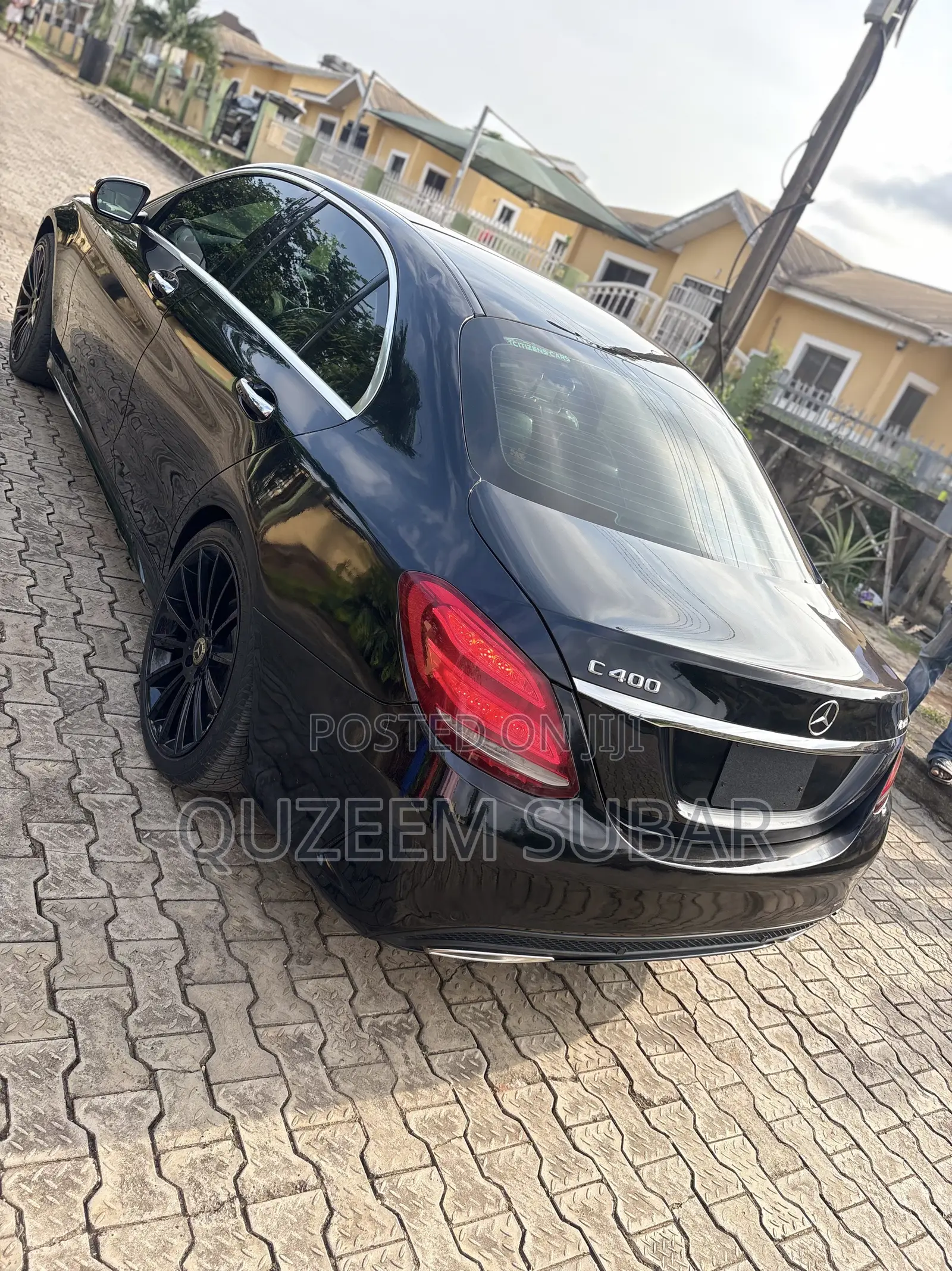 Mercedes-Benz C400 4Matic AWD Sedan (3.0L V6 7A) 2015 Black