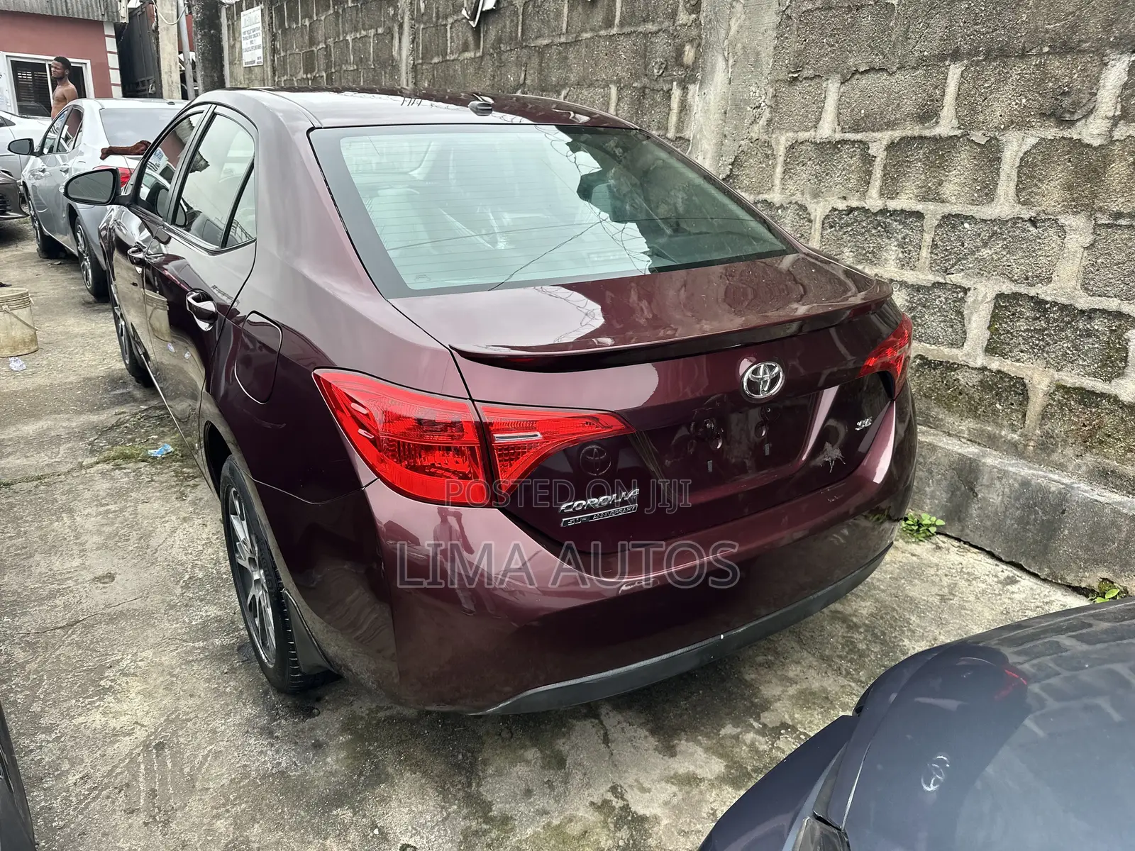Toyota Corolla 2017 Burgundy