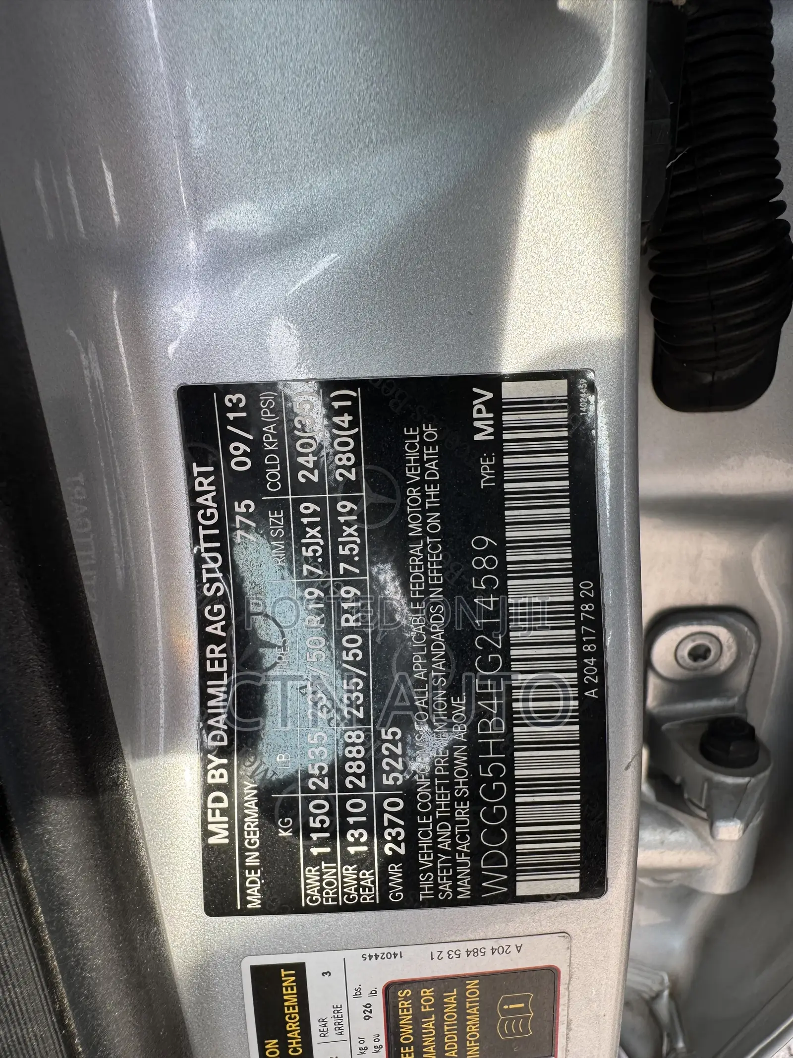 Mercedes-Benz GLK-Class 350 4MATIC 2014 Silver