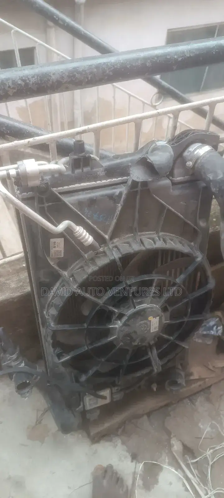 Hyundai Kona 2018 Model Complete Radiator Fan and Condenser ,