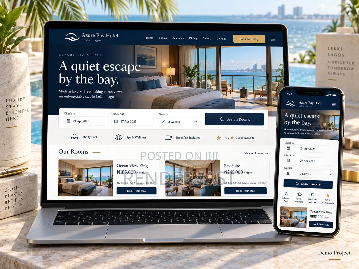 Hotel Website Online Booking System Development