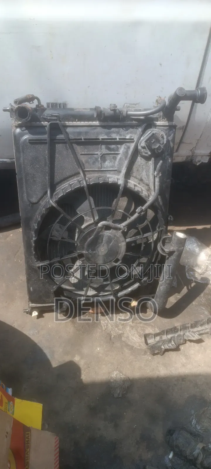 This Hyundai Elantra 2008 Radiator AC Condenser and Fan Available