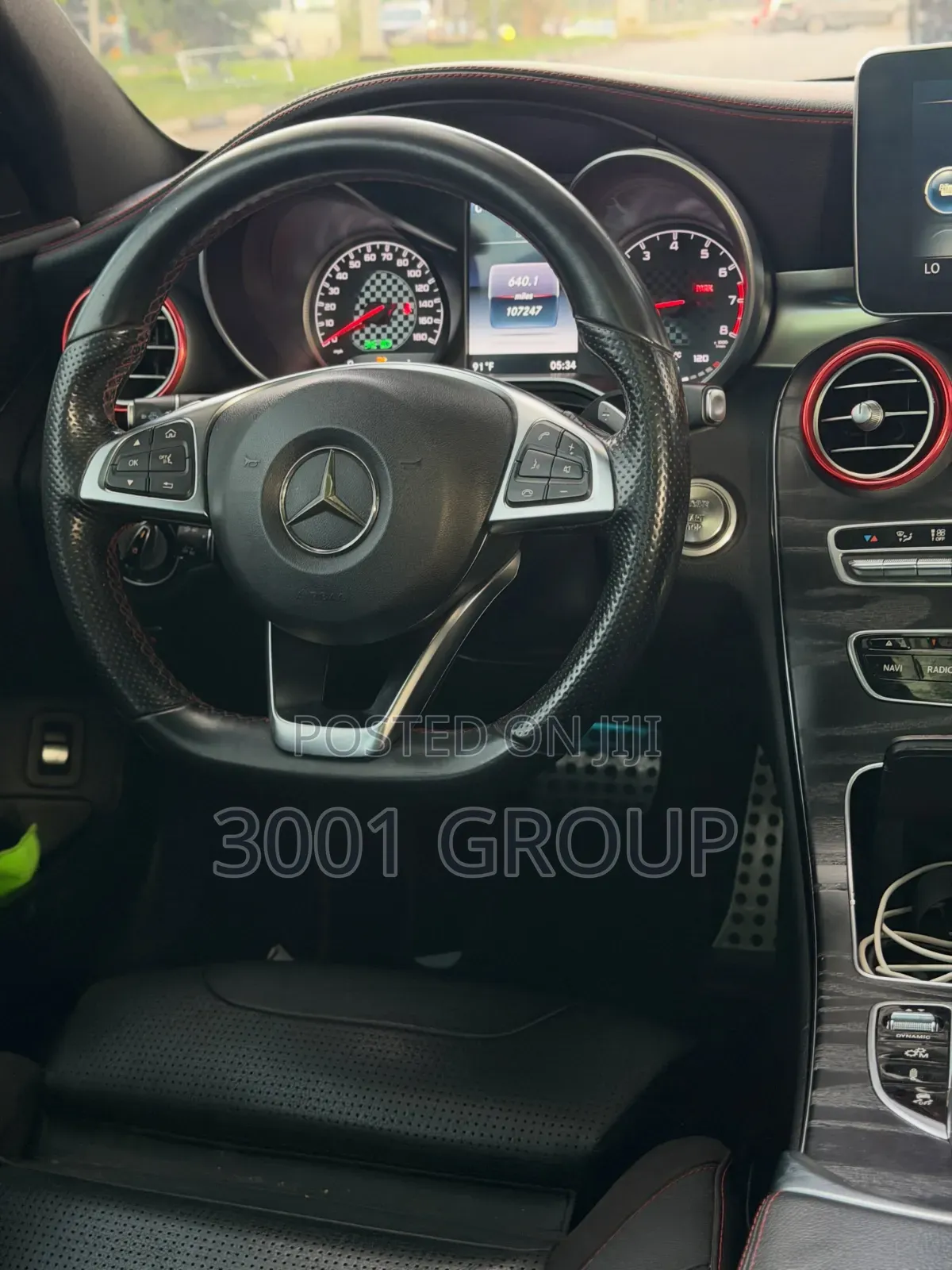 Mercedes-Benz C450 2016 White