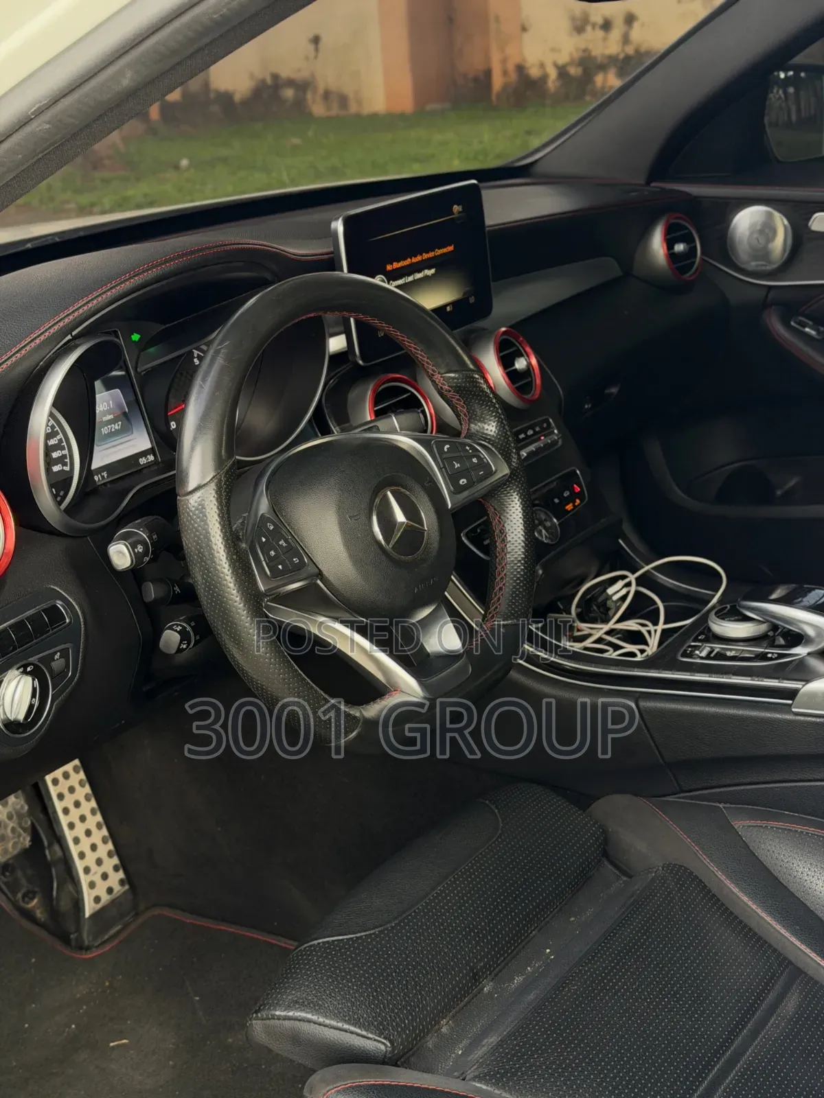 Mercedes-Benz C450 2016 White
