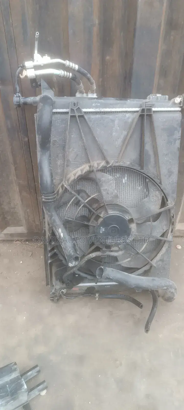 This Kia Sedona 2015-2018 Radiator Fan and Condenser