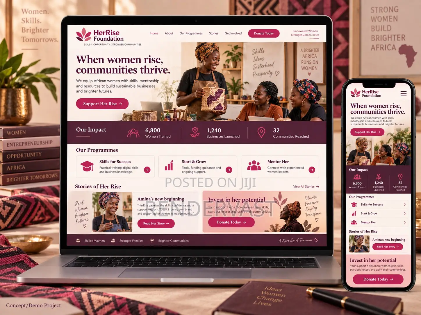 NGO, Foundation Nonprofit Website Development