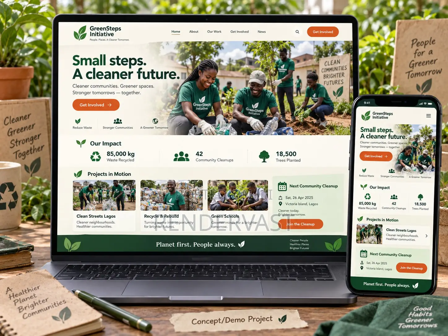 NGO, Foundation Nonprofit Website Development