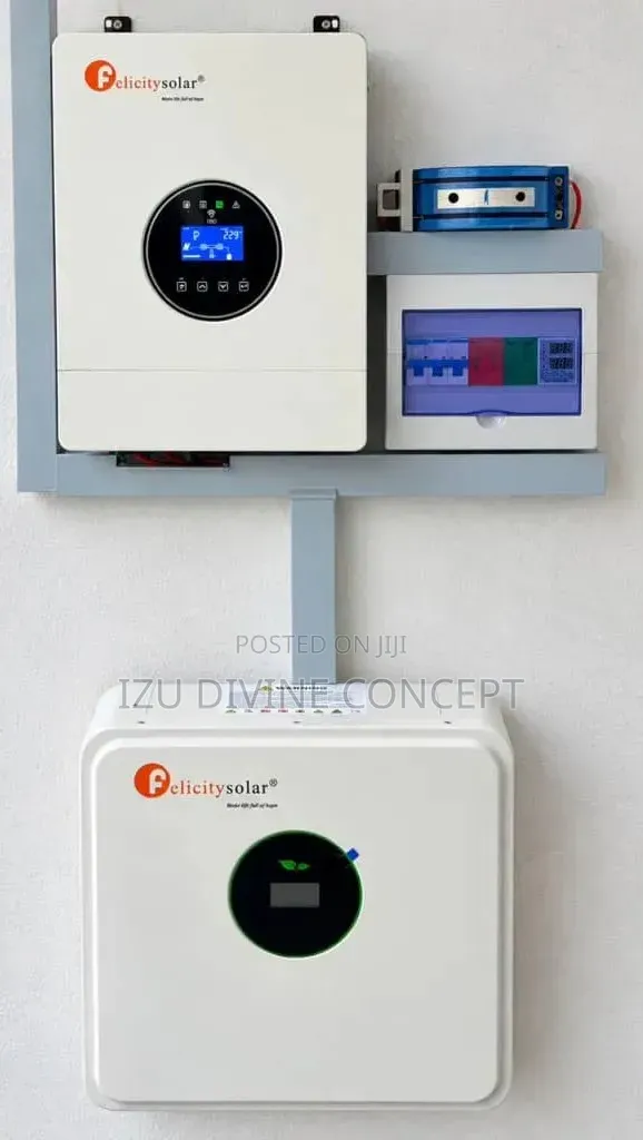 Fullpackage 2.5kwh Lithium Battery With 3kva Felicity Hybrid Inverter