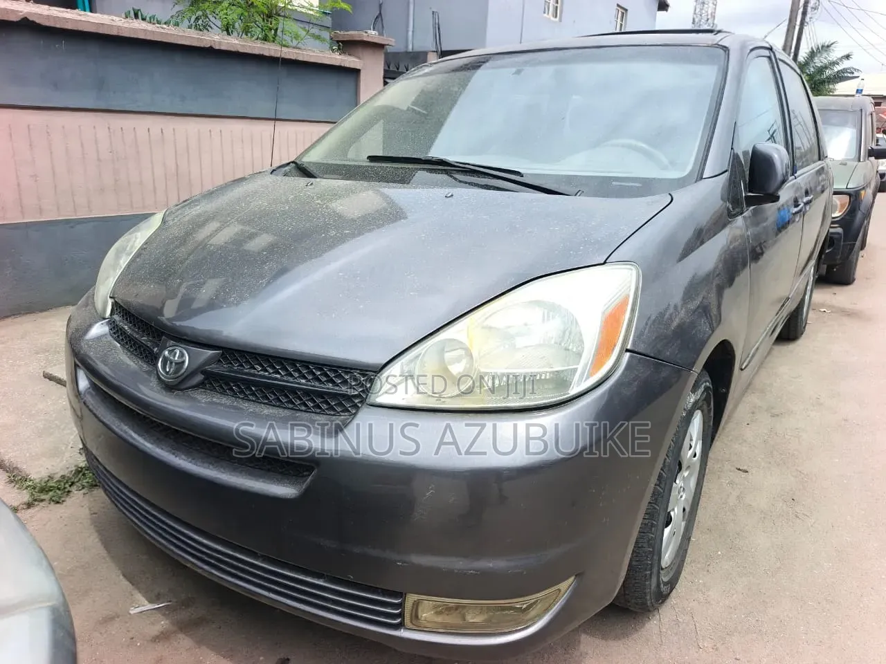 Toyota Sienna CE FWD (3.3L V6 5A) 2004 Gray