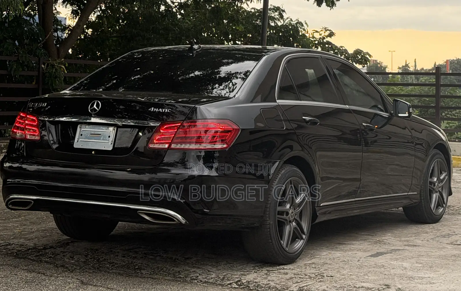 Mercedes-Benz E350 2014 Black