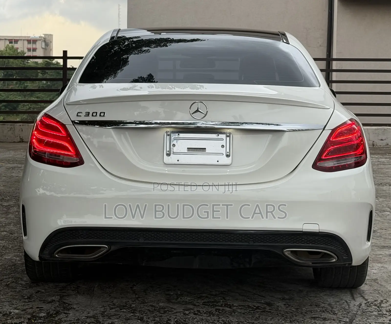 Mercedes-Benz C300 Sport 4Matic Sedan AWD (2.0L 4cyl 7A) 2017 White