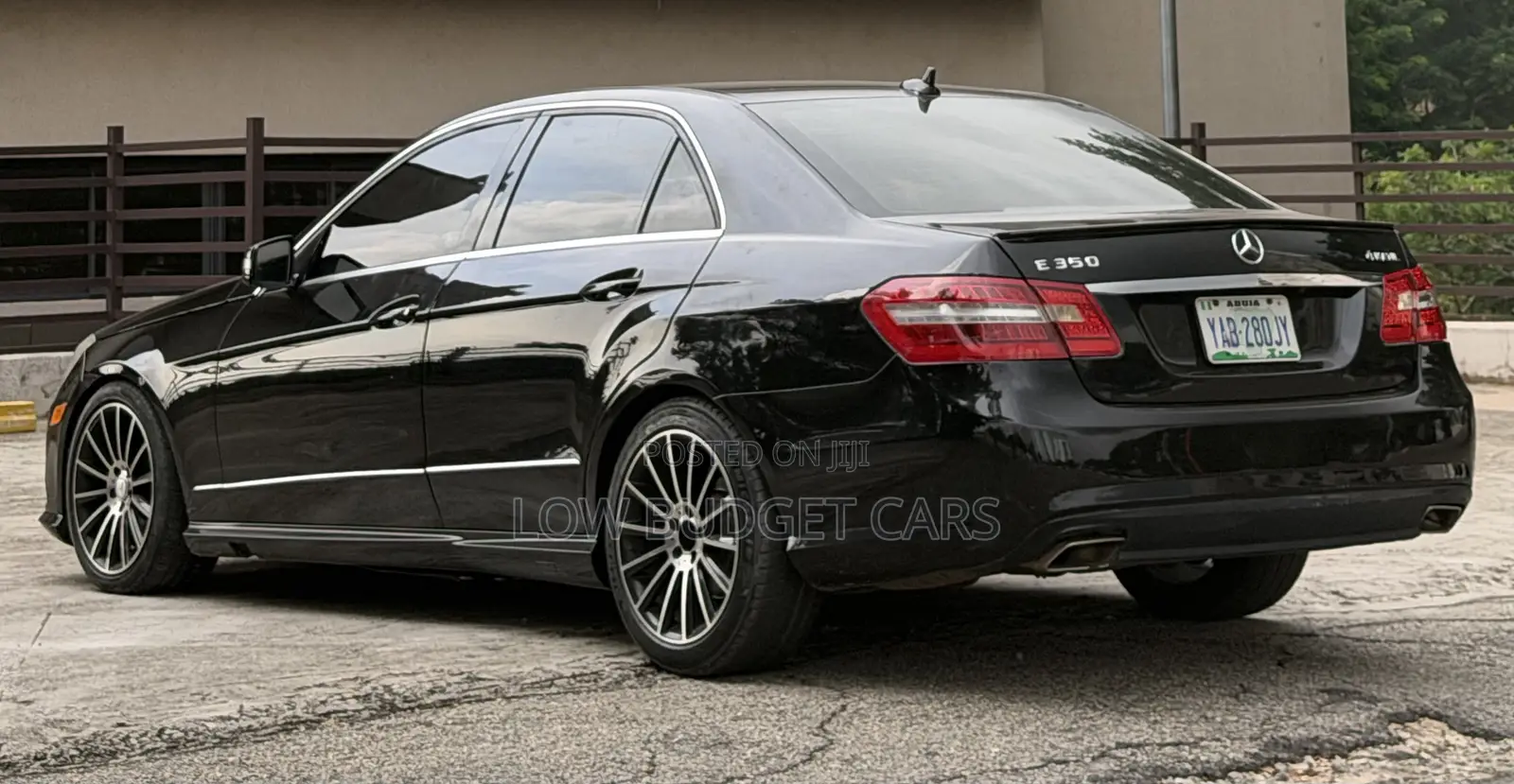 Mercedes-Benz E350 2011 Black