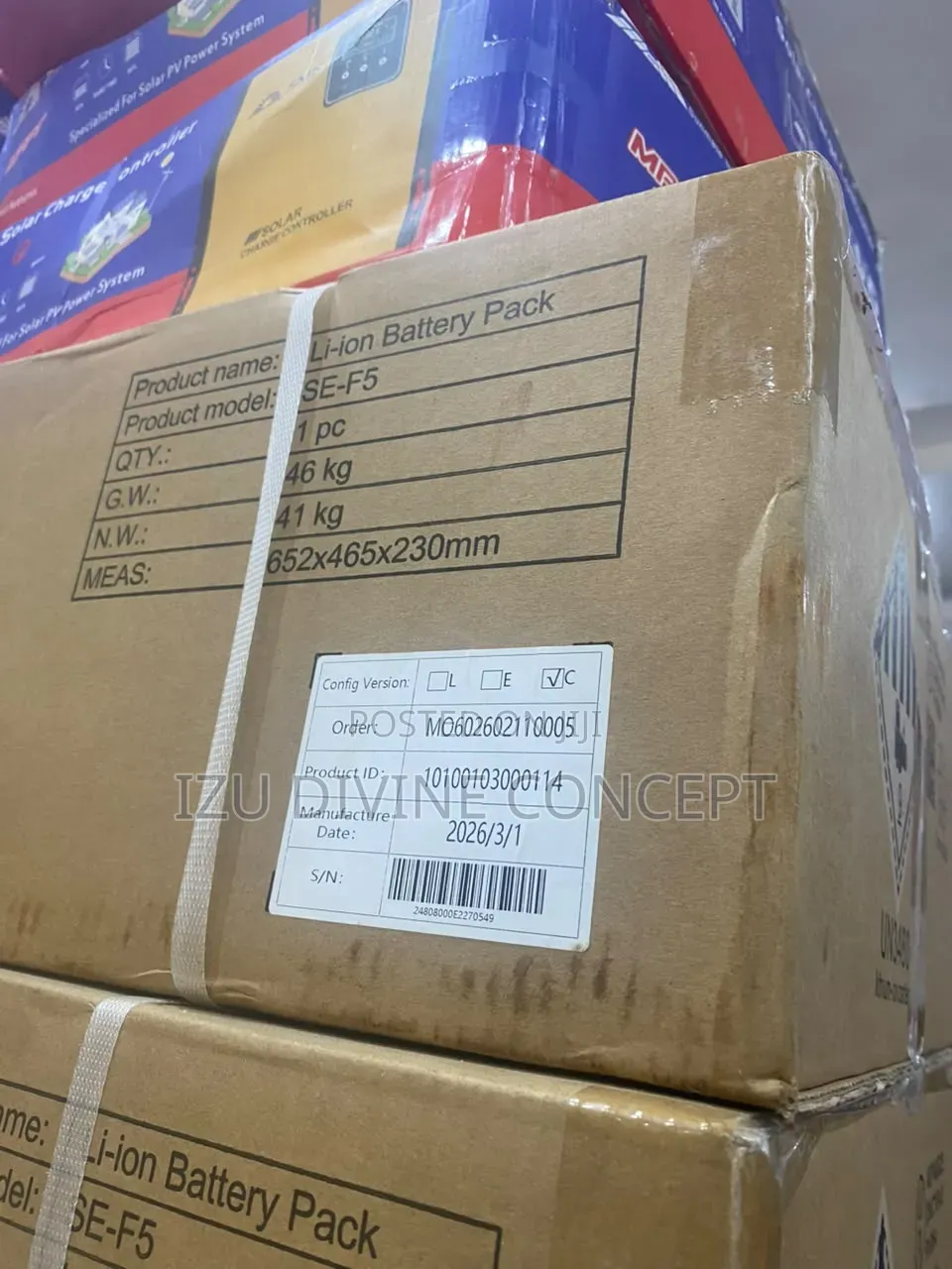 5kwh 51.2v DEYE Lithium Ion Battery