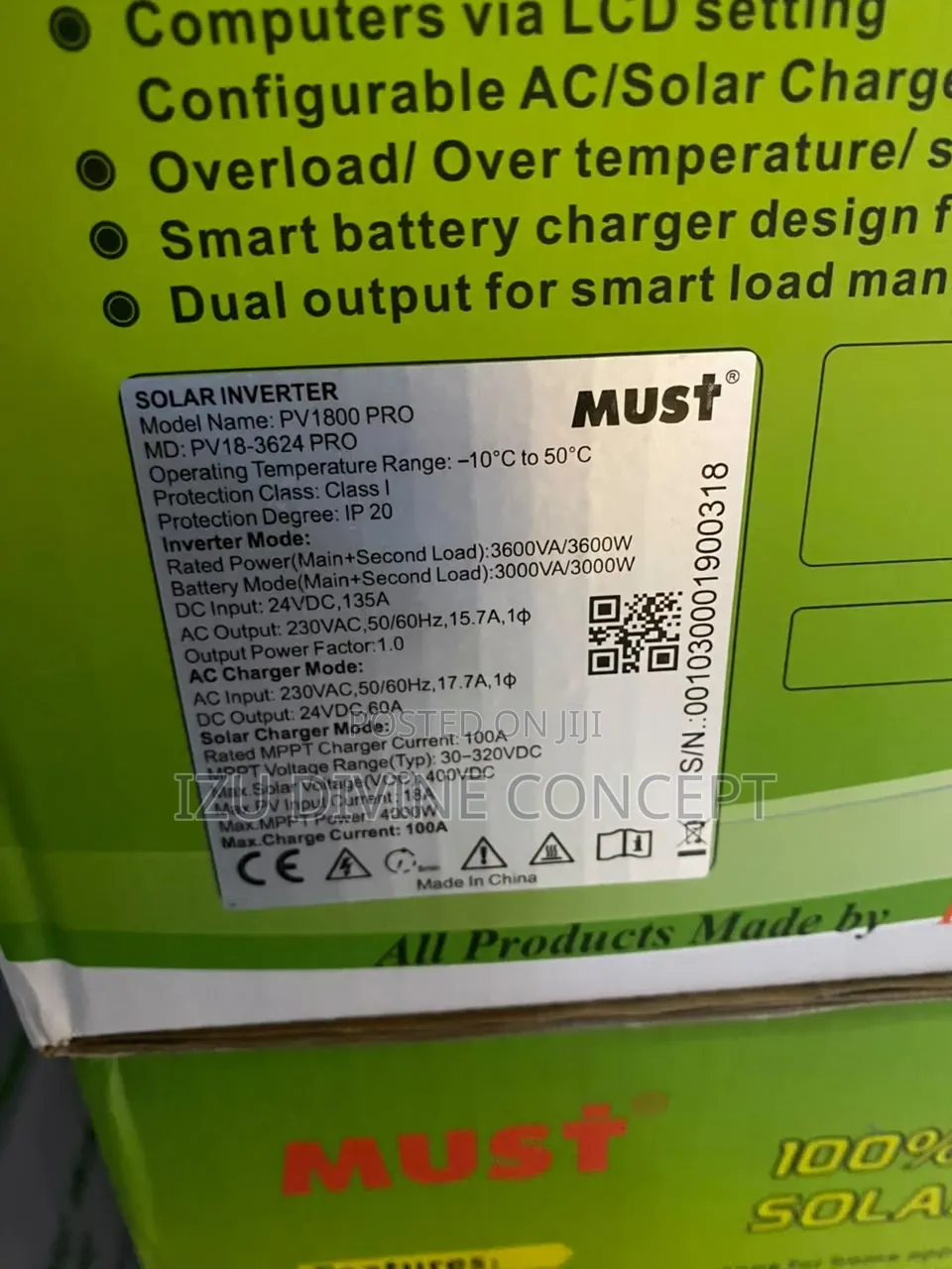 3kva 24v Must Inverter
