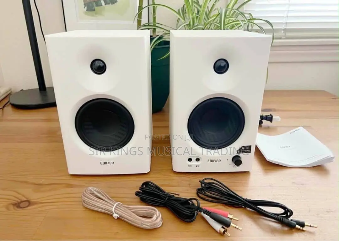 Edifier Mr4 Professional Studio Monitor Speaker (White)