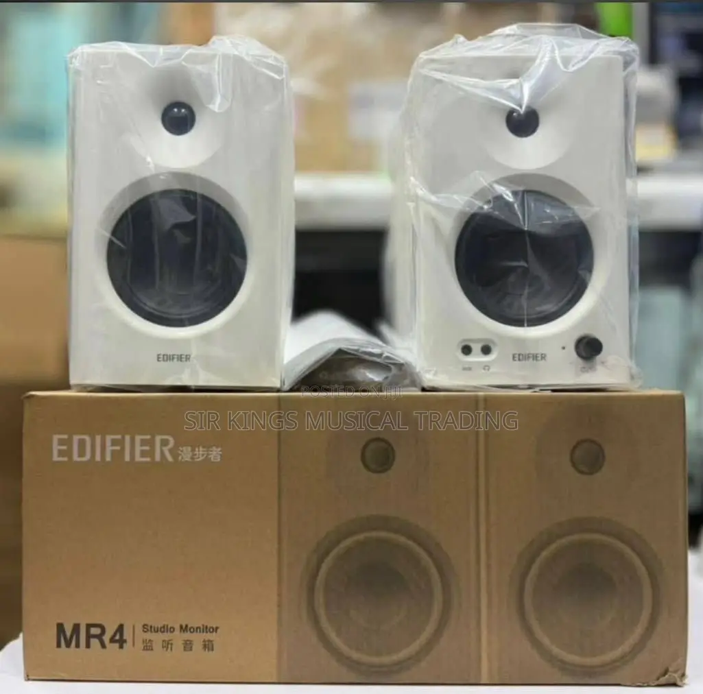 Edifier Mr4 Professional Studio Monitor Speaker (White)