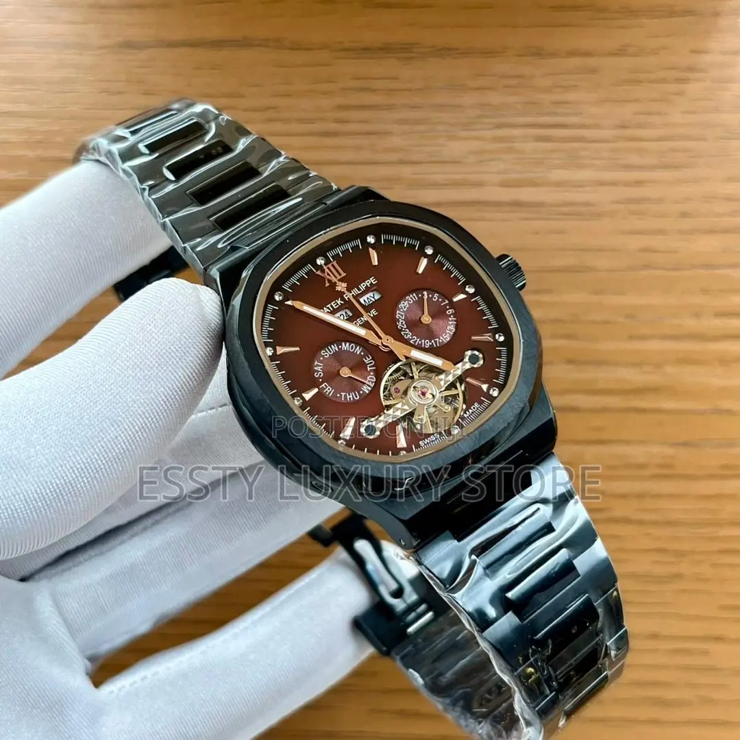 Automatic Quality Luxury Patek Philippe Calendar Chain Wristwatches