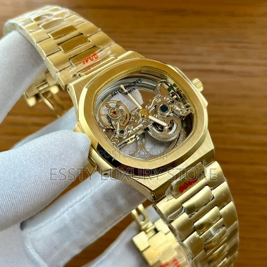 Automatic Quality Luxury Patek Full Skeleton Automatic