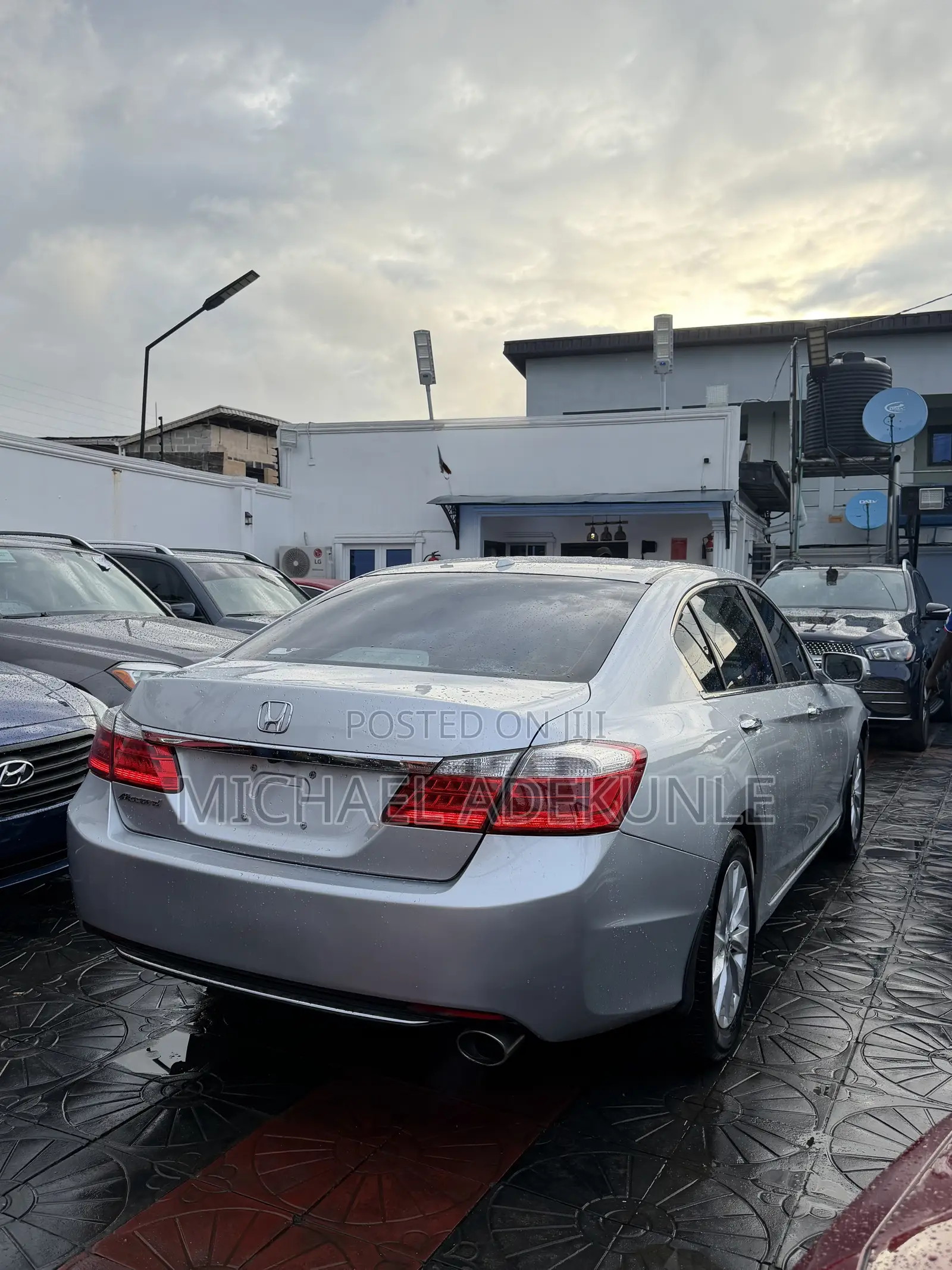 Honda Accord 2014 Silver