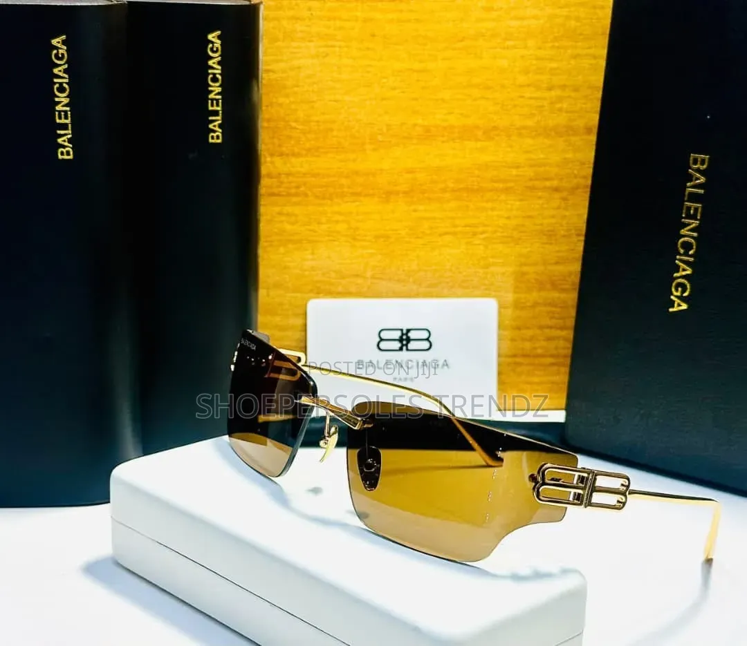 Luxury Balenciaga Frameless Sunglasses
