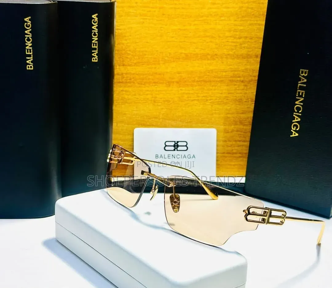 Luxury Balenciaga Frameless Sunglasses