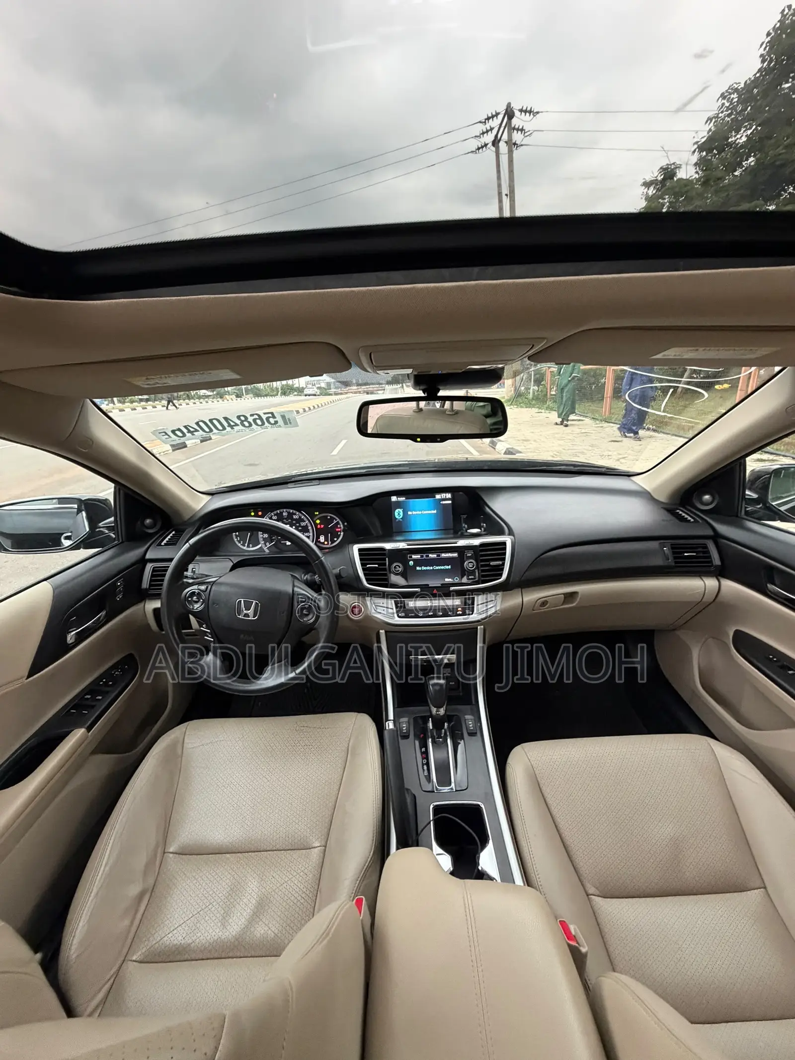 Honda Accord EX-L 4dr Sedan (2.4L 4cyl CVT) 2014 Black
