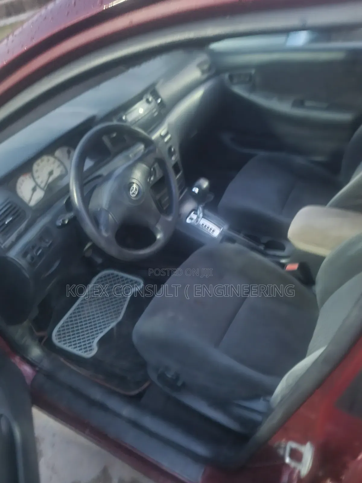Toyota Corolla Sedan 2003 Red