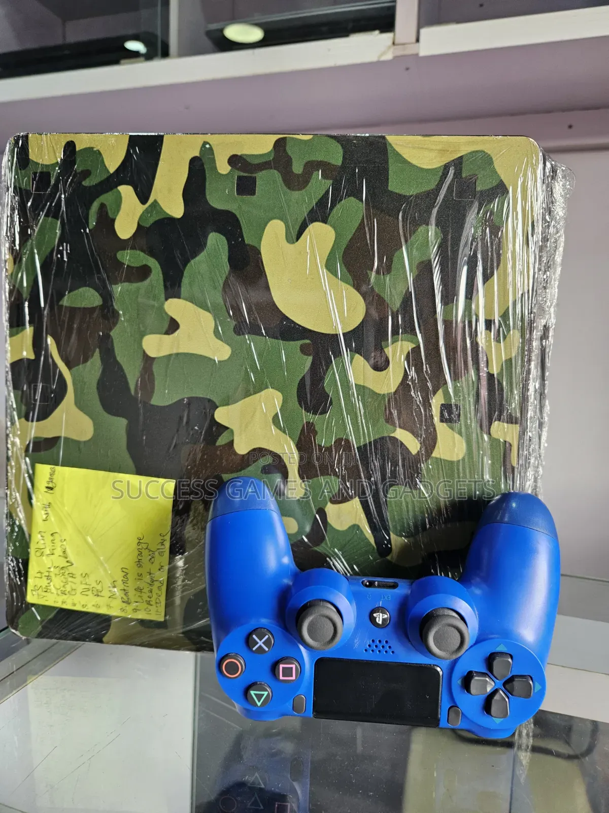Ps4 Slim With One Pad and 11 Games Loaded