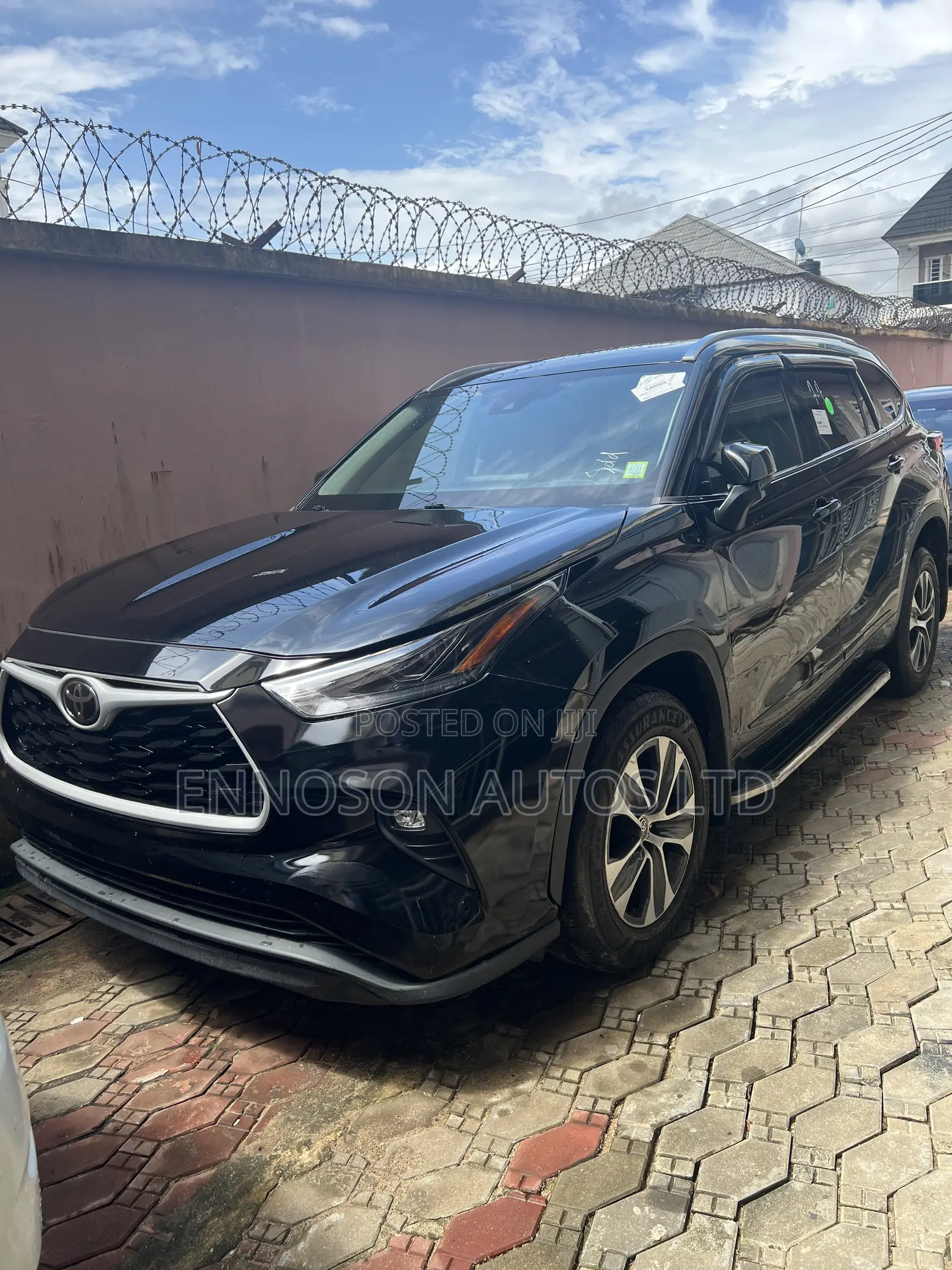 Toyota Highlander XLE 2021 Black