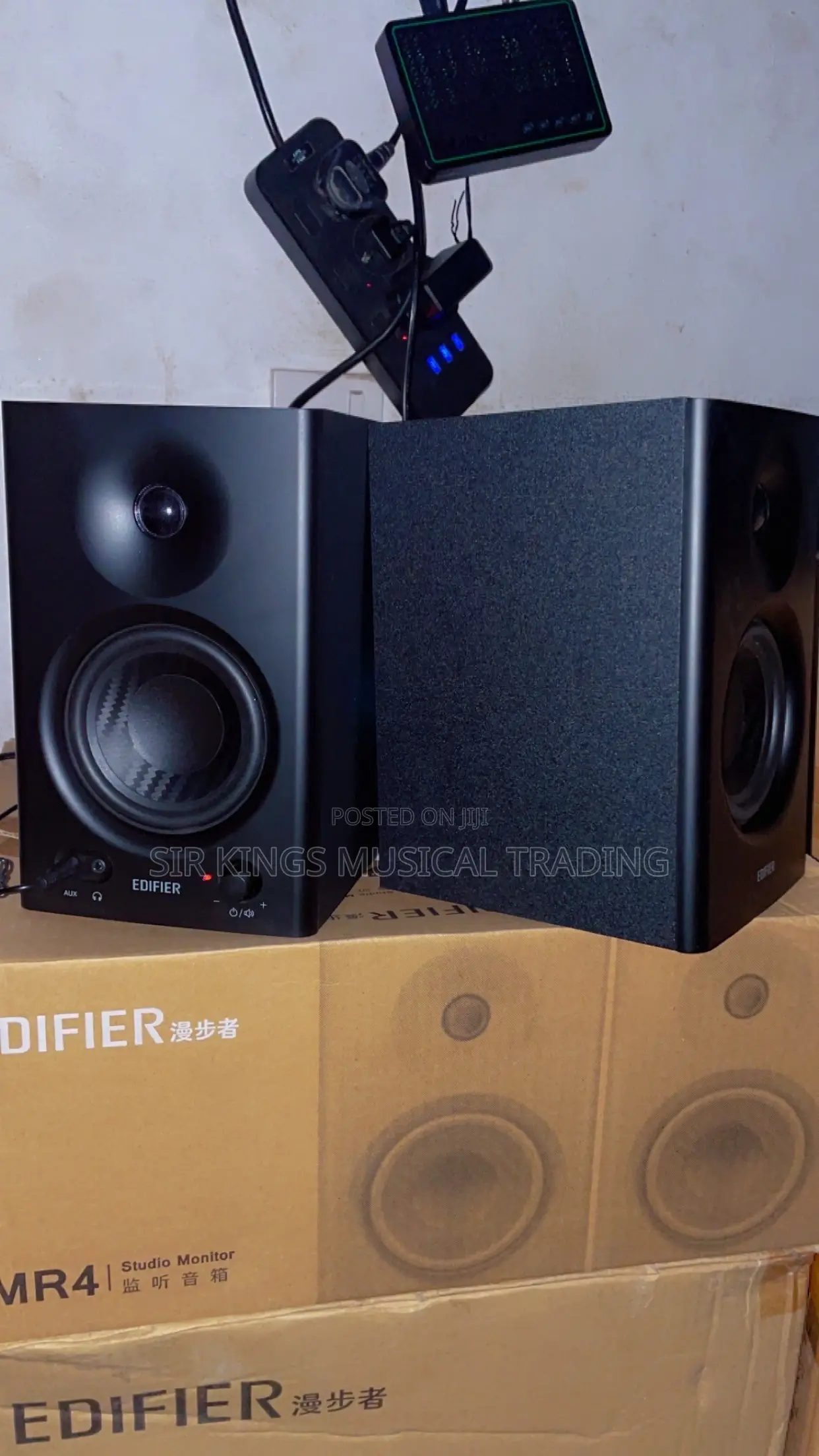 Edifier Mr4 Powered Studio Monitor Speaker (Black)