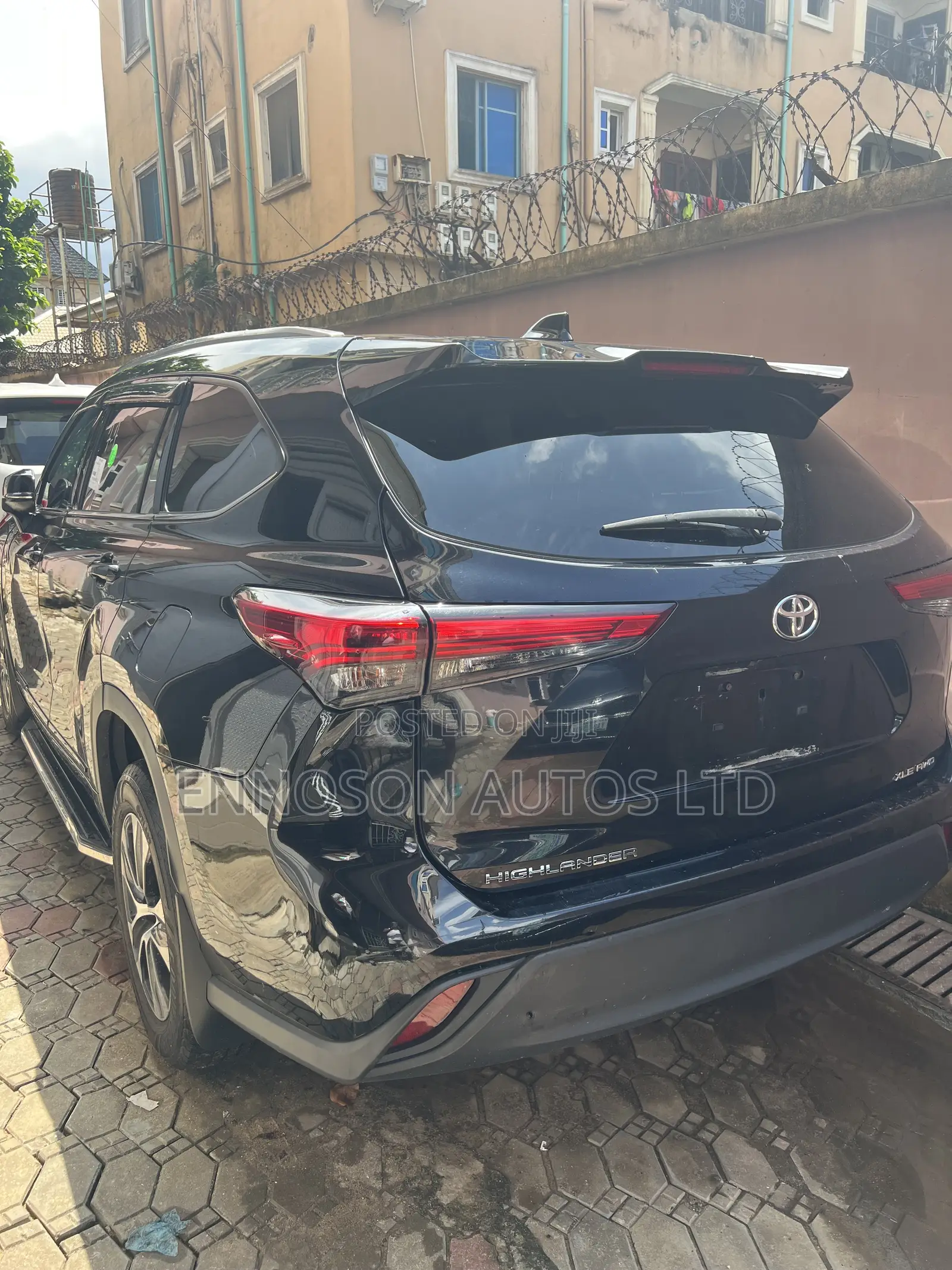 Toyota Highlander XLE 2021 Black