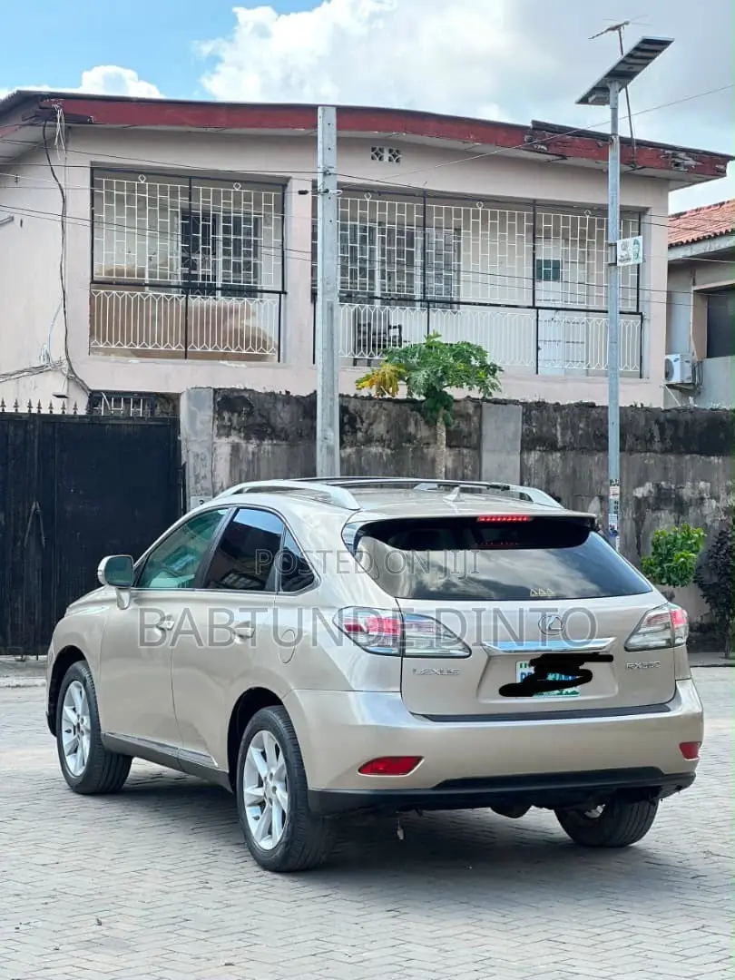 Lexus RX 350 2011 Gold