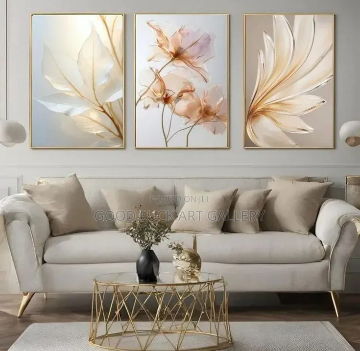 3 Set of Modern Canvas Art