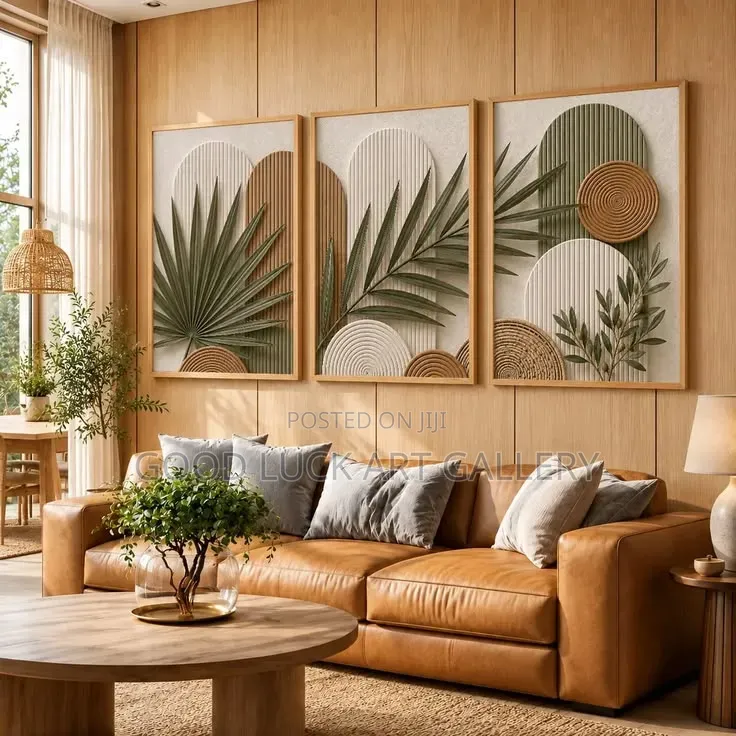3 Set of Modern Canvas Art