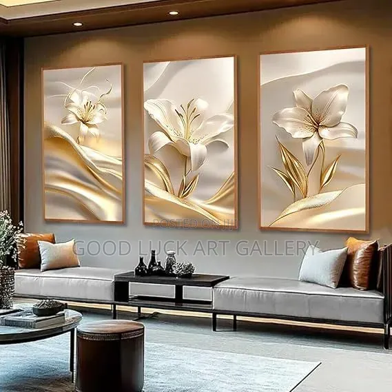 3 Set of Modern Canvas Art